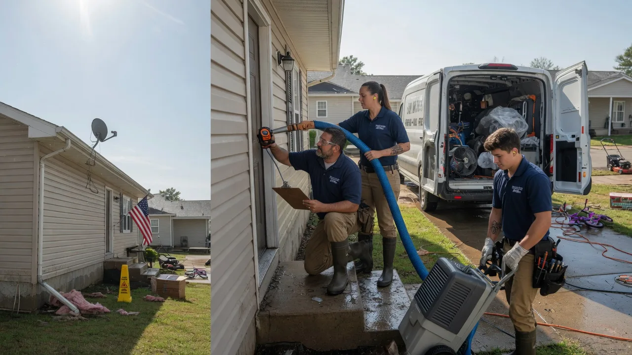 Ceiling Water Damage Restoration in Taylorstown, PA near me